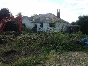 Clearance for Cambridge new build bungalow